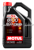 5 по цене 4  Motul_Eco-clean_5W30